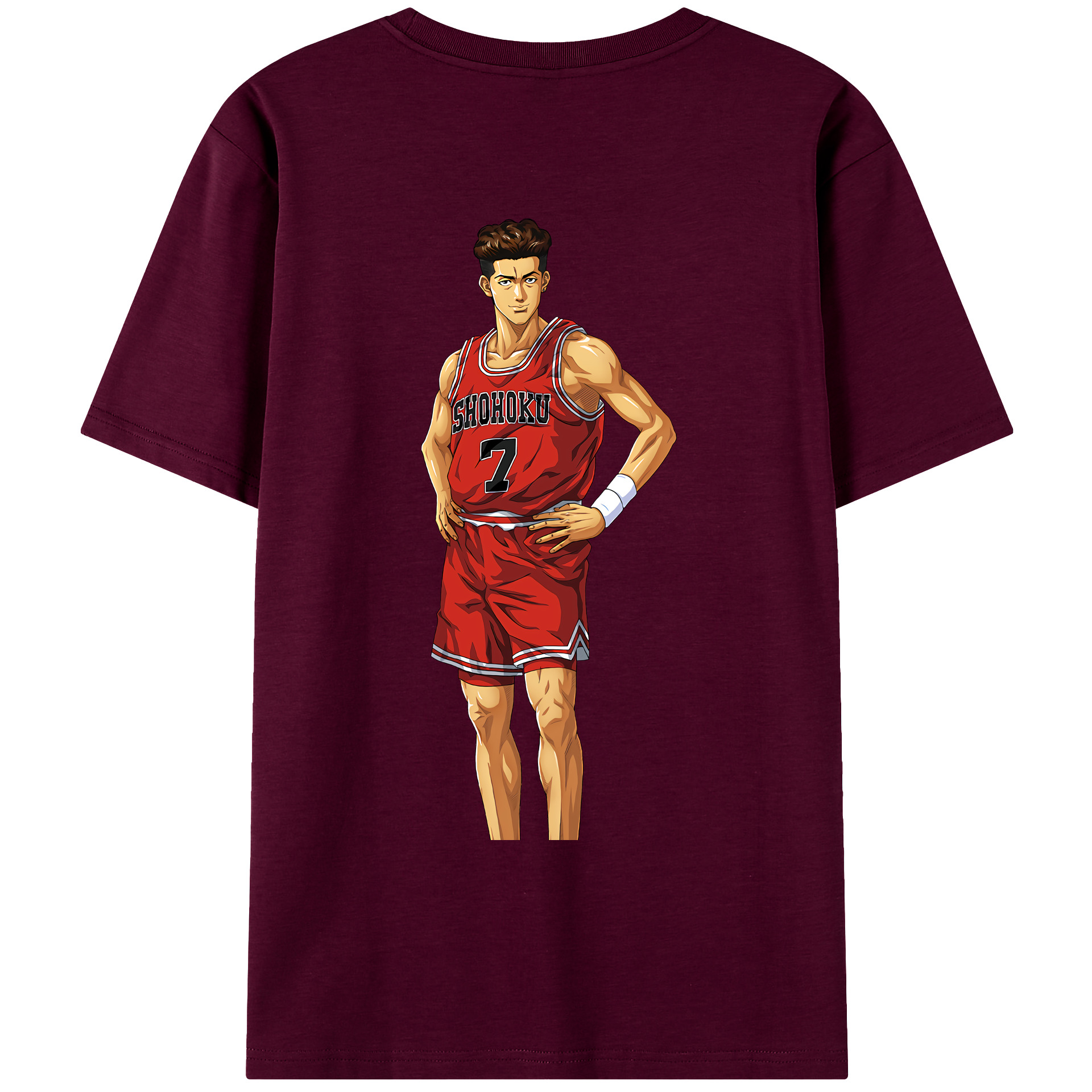 SLAM DUNK／スラムダンク レディース半袖Tシャツ(バックプリント)